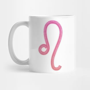 Pink Leo Gradient Mug